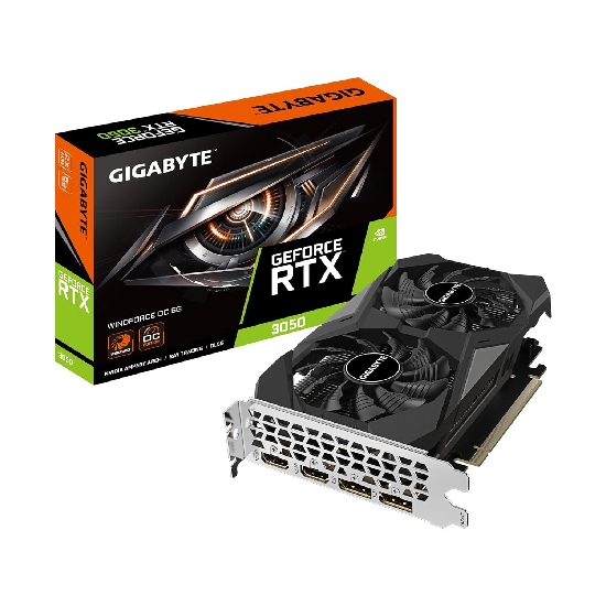 GIGABYTE Geforce RTX 3050 Wind force 6G